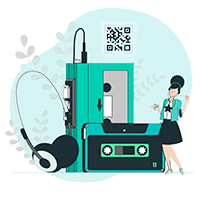 qr code dinamico mp3