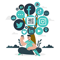 qr code dinamico social